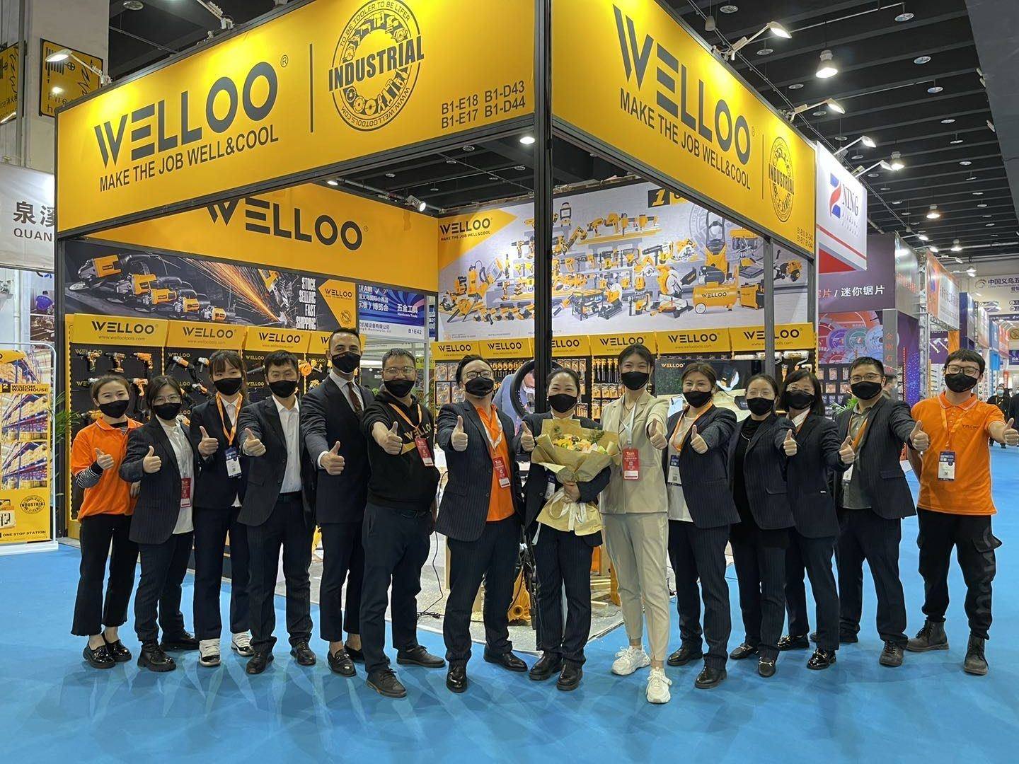 WELLOO team at Canton Fair